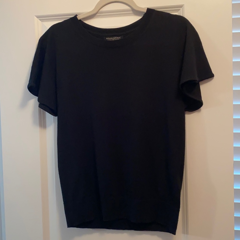 Banana Republic Black Sweater Top